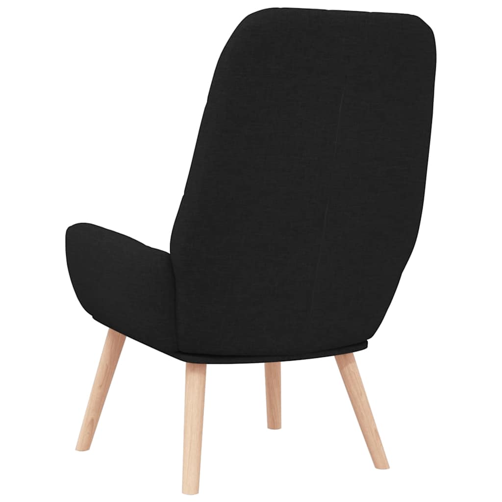 Fauteuil relaxant en tissu noir - XIOS