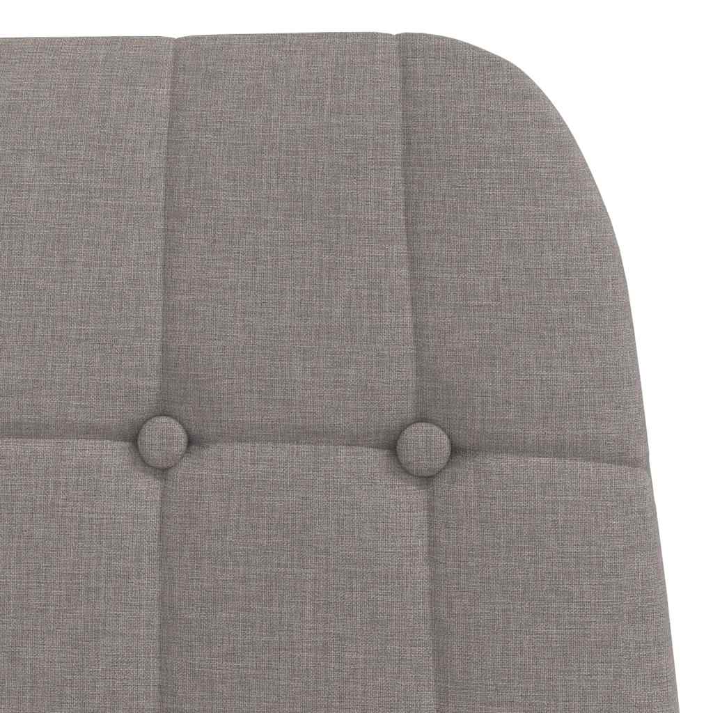 Fauteuil relaxant en tissu taupe - XIOS