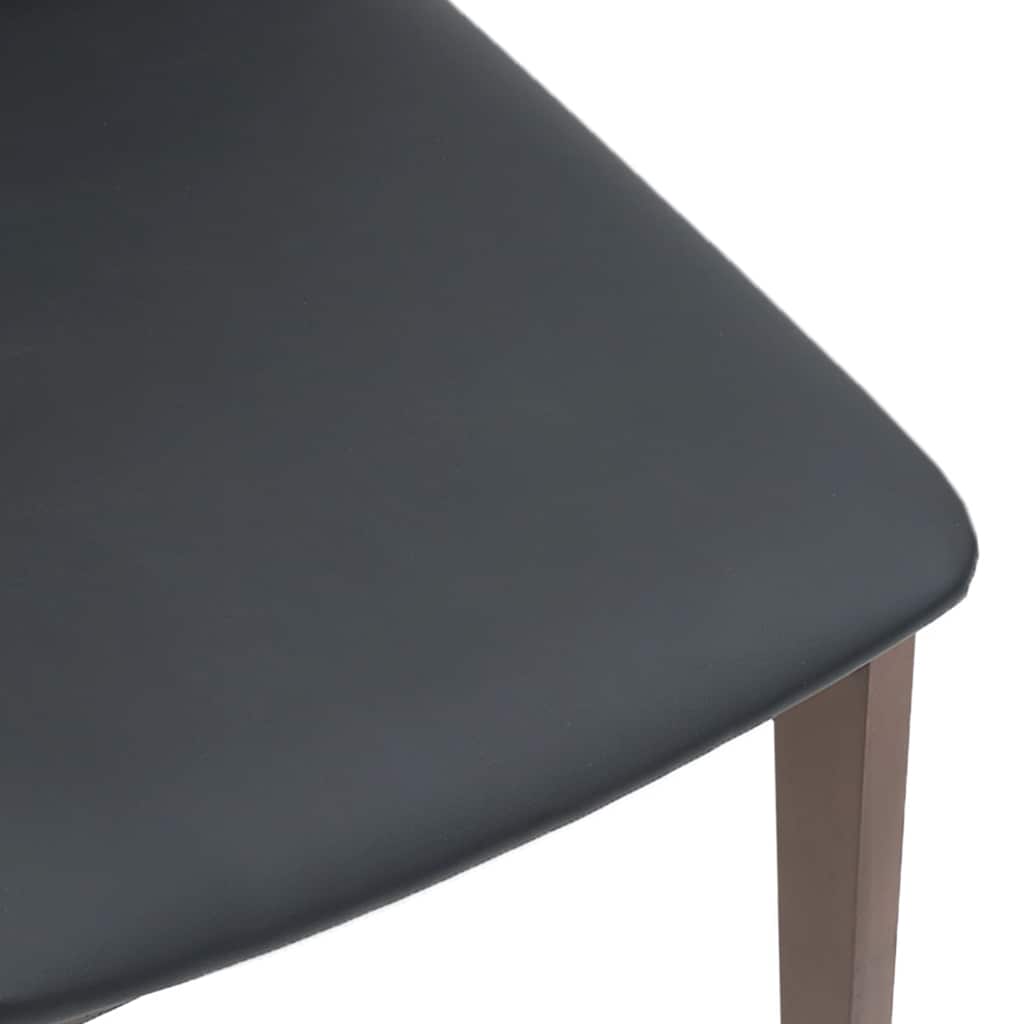 Chaises à manger coussins 2 pcs marron bois massif caoutchouc - XIOS