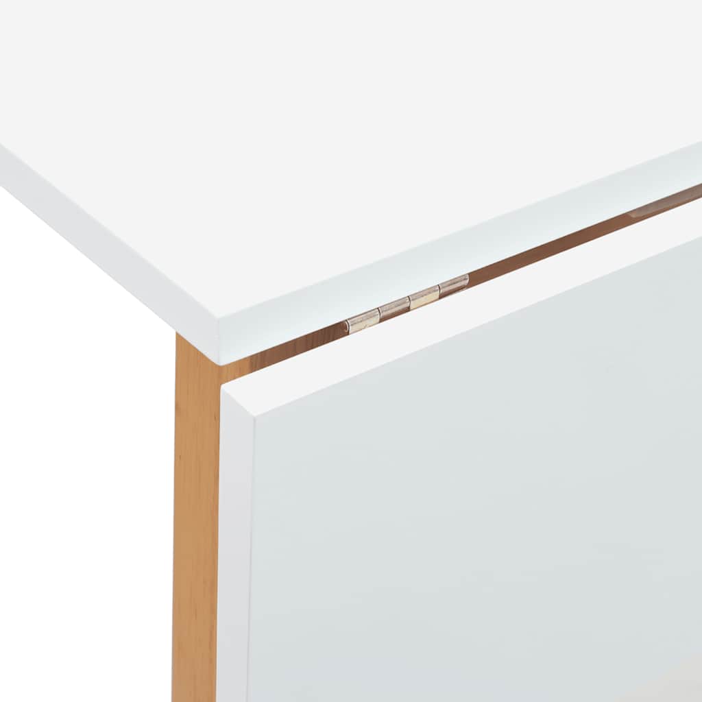 Table à manger naturel bois massif et caoutchouc - XIOS