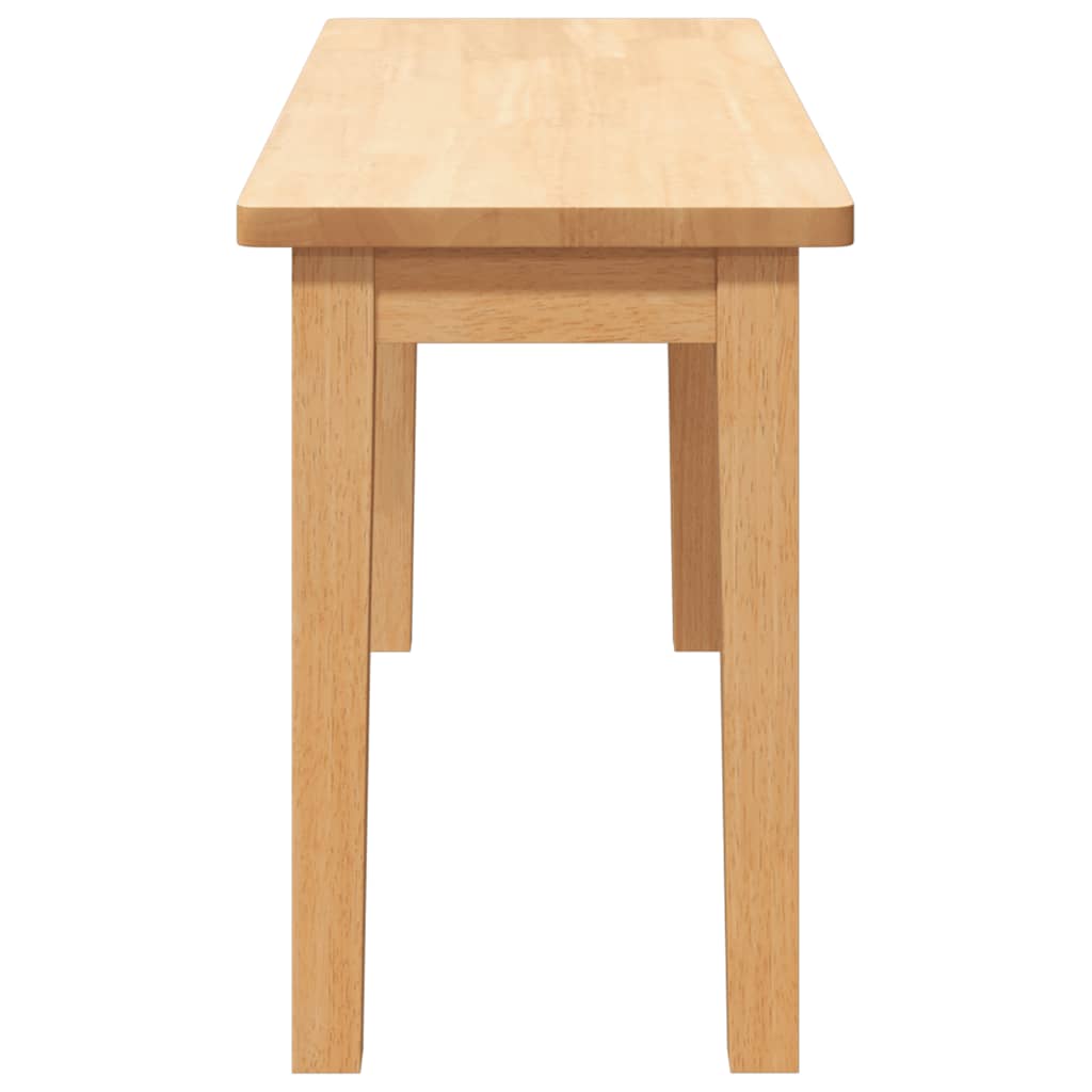 Banc 90 cm bois massif caoutchouc - XIOS