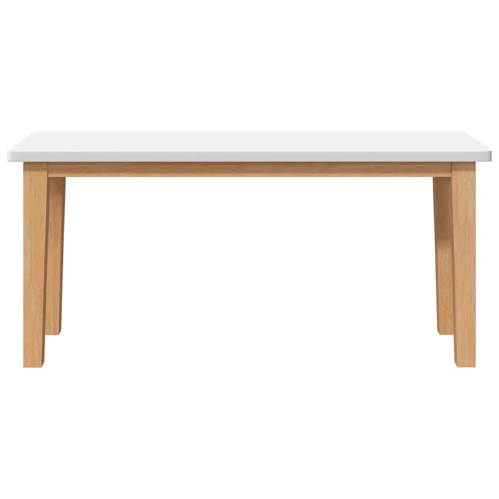 Banc 90 cm bois massif caoutchouc - XIOS