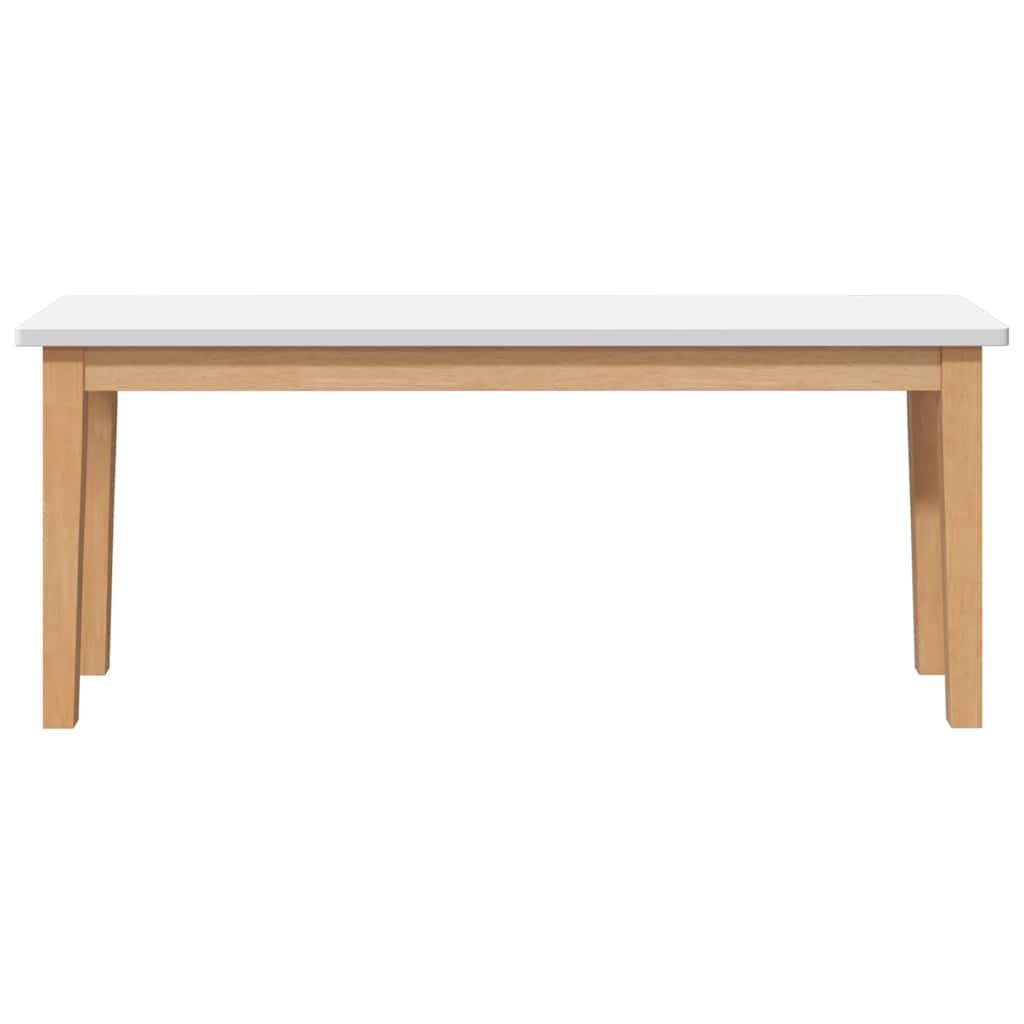 Banc 110 cm bois massif caoutchouc - XIOS