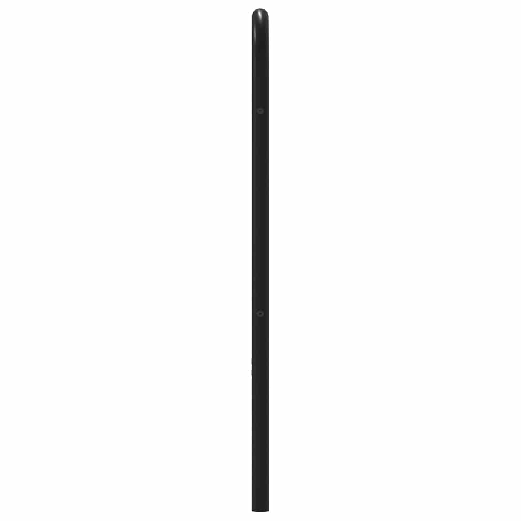 Tête de lit chêne fumé 90 cm acier et bois d'ingénierie - XIOS