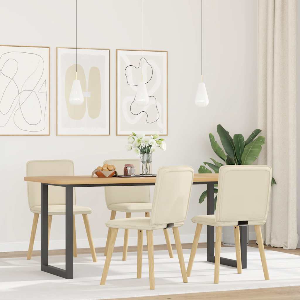 Chaises à manger lot de 4 Lin - XIOS