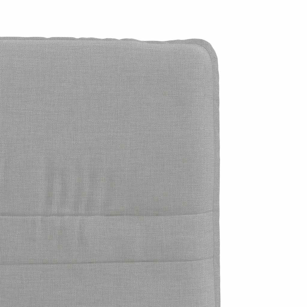 Chaises à manger lot de 4 gris nuage tissu - XIOS