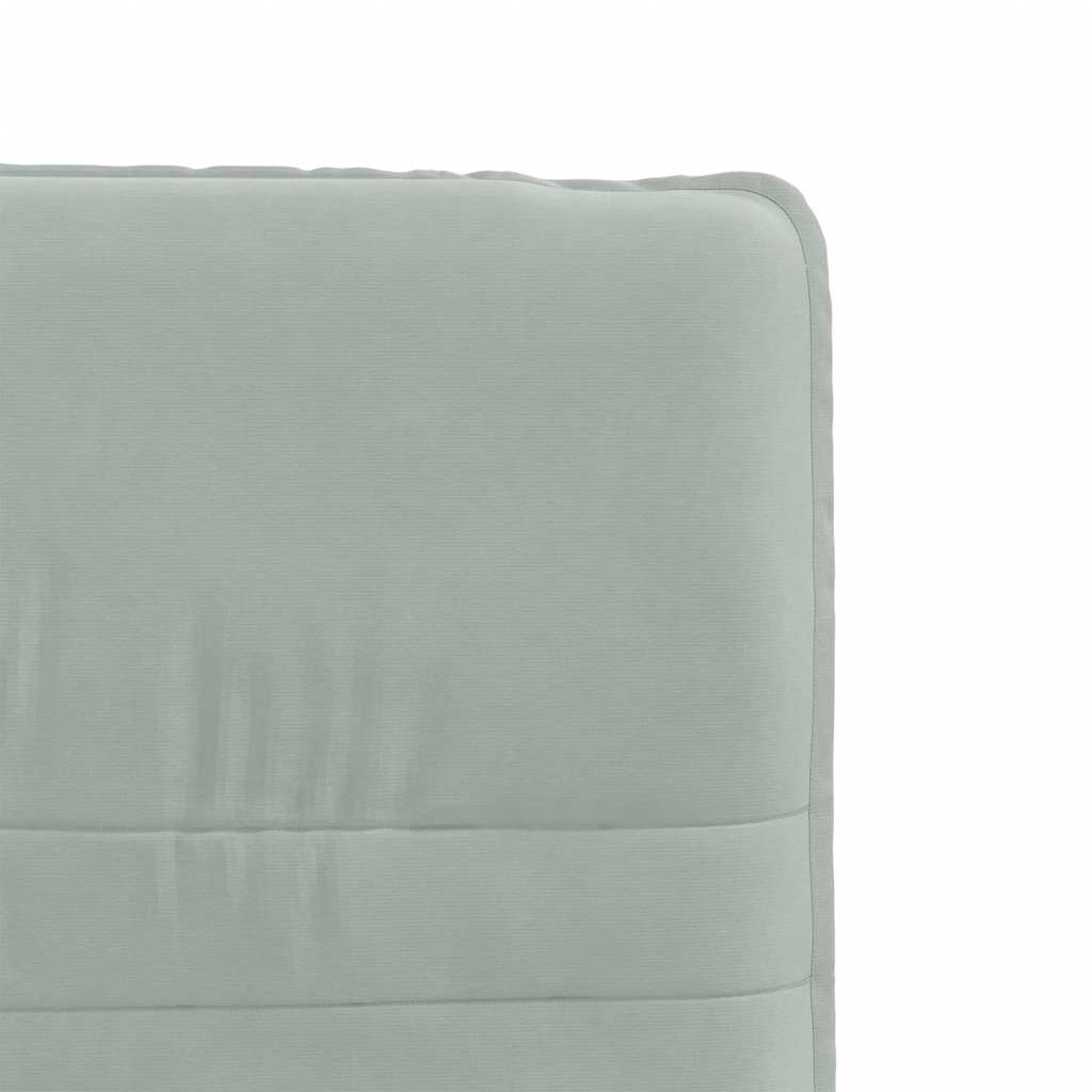 Chaises à manger lot de 2 Gris clair Velours - XIOS