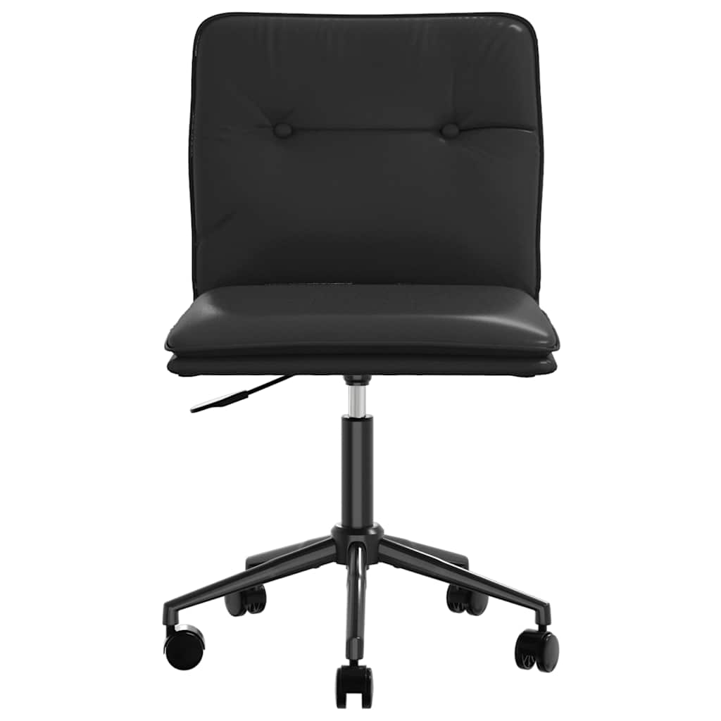 Chaises à manger lot de 2 noir similicuir - XIOS