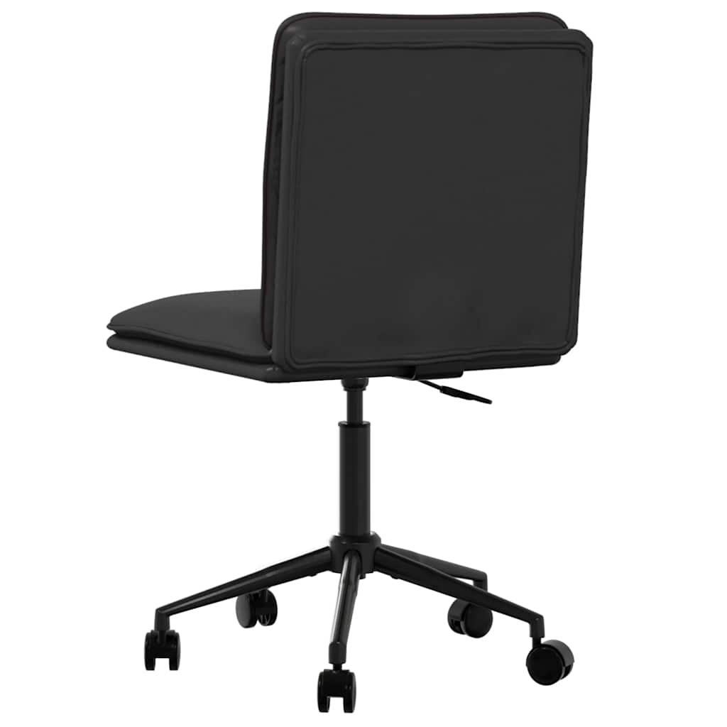 Chaises à manger lot de 2 noir similicuir - XIOS