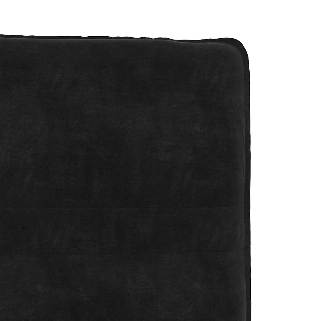 Chaises à manger lot de 6 noir velours - XIOS