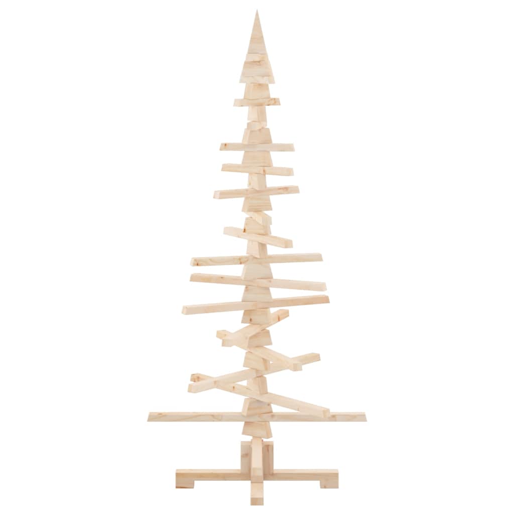 Sapin de Noël en bois pour décoration 150 cm Bois de pin massif - XIOS