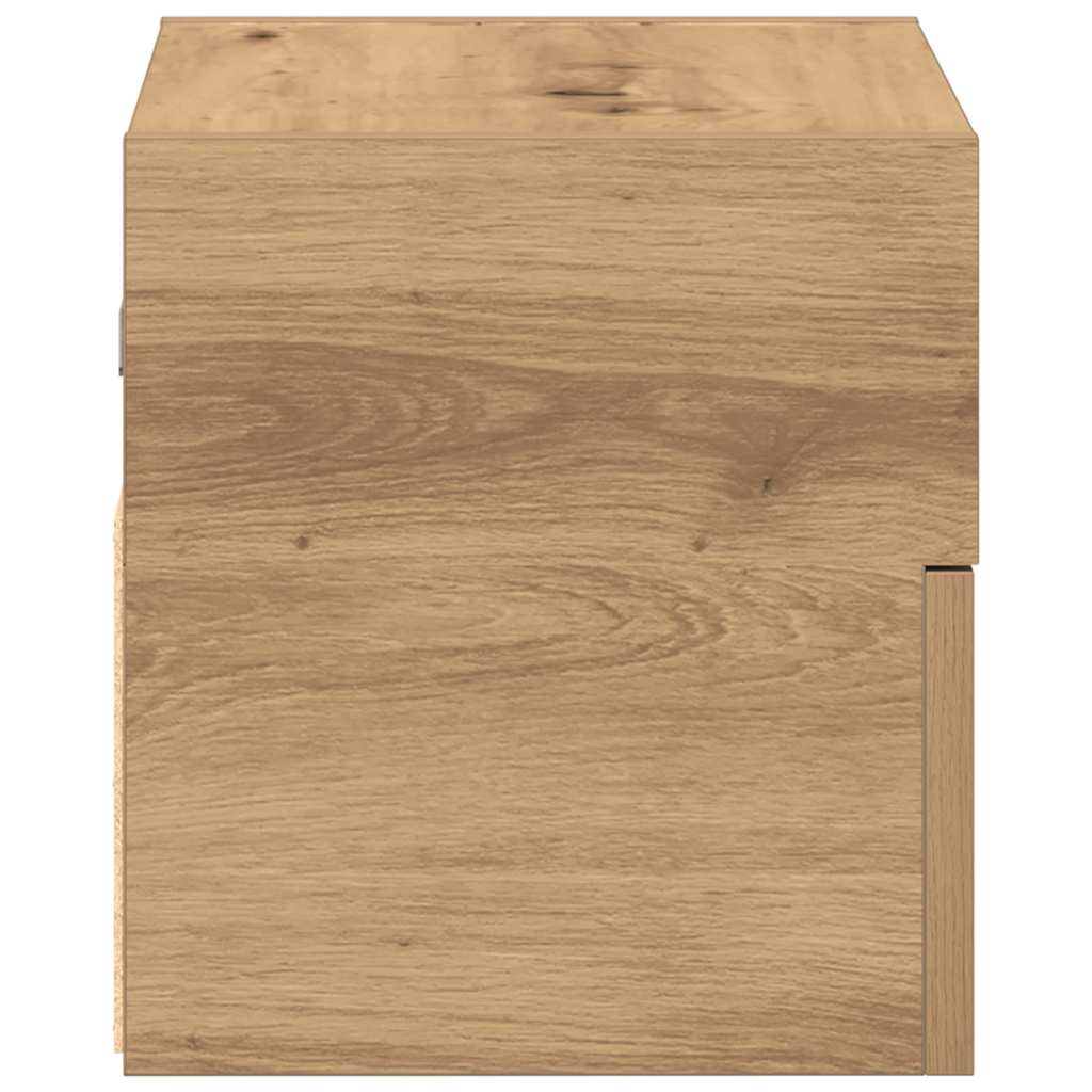 Tables de chevet murales 2 pcs chêne artisanal 45x26x28,5 cm - XIOS