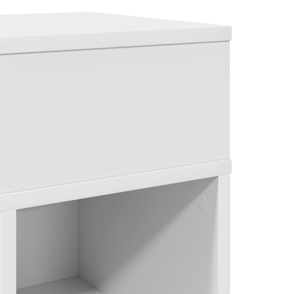 Tables de chevet 2 pcs avec tiroir blanc 25x31x66 cm - XIOS