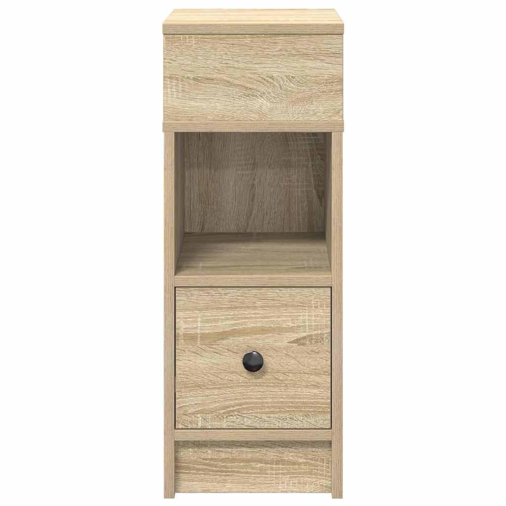 Table de chevet avec tiroir chêne sonoma 25x31x66 cm - XIOS