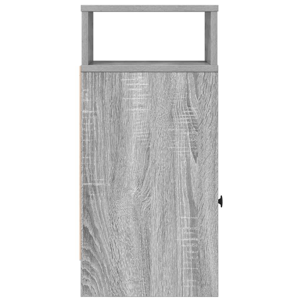 Tables de chevet 2 pcs avec tiroir Gris Sonoma 25x31x66 cm - XIOS