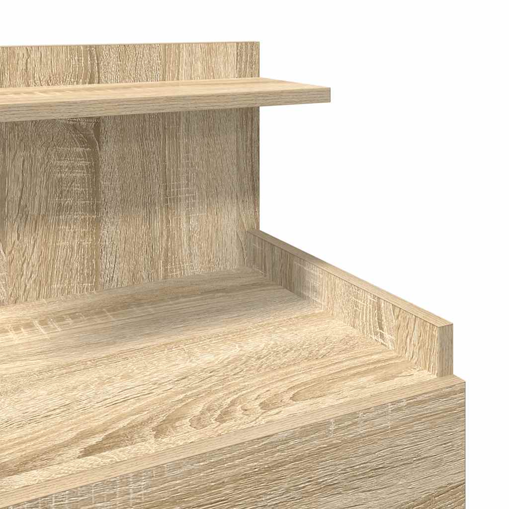 Tables de chevet 2 pièces avec 2 tiroirs Chêne Sonoma 40 x 36,5 x 62 cm - XIOS