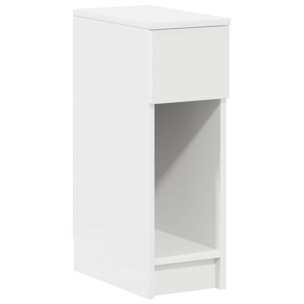 Tables de chevet avec tiroir 2 pcs blanc 20x36x60 cm - XIOS