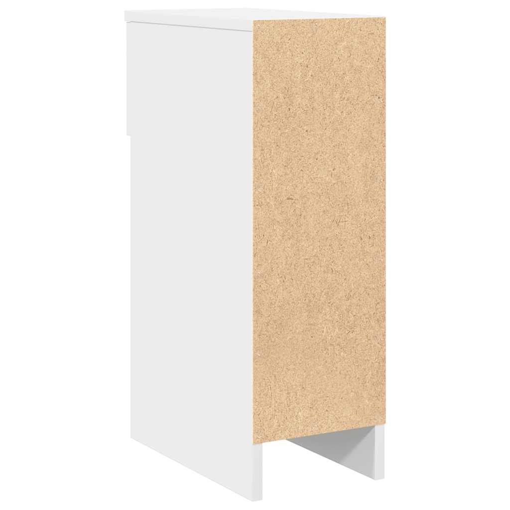 Tables de chevet avec tiroir 2 pcs blanc 20x36x60 cm - XIOS