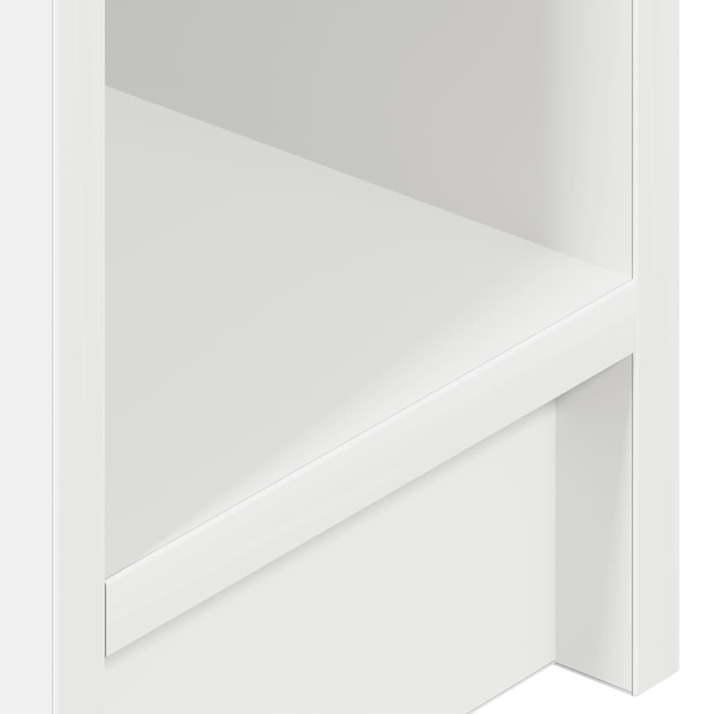 Tables de chevet avec tiroir 2 pcs blanc 20x36x60 cm - XIOS