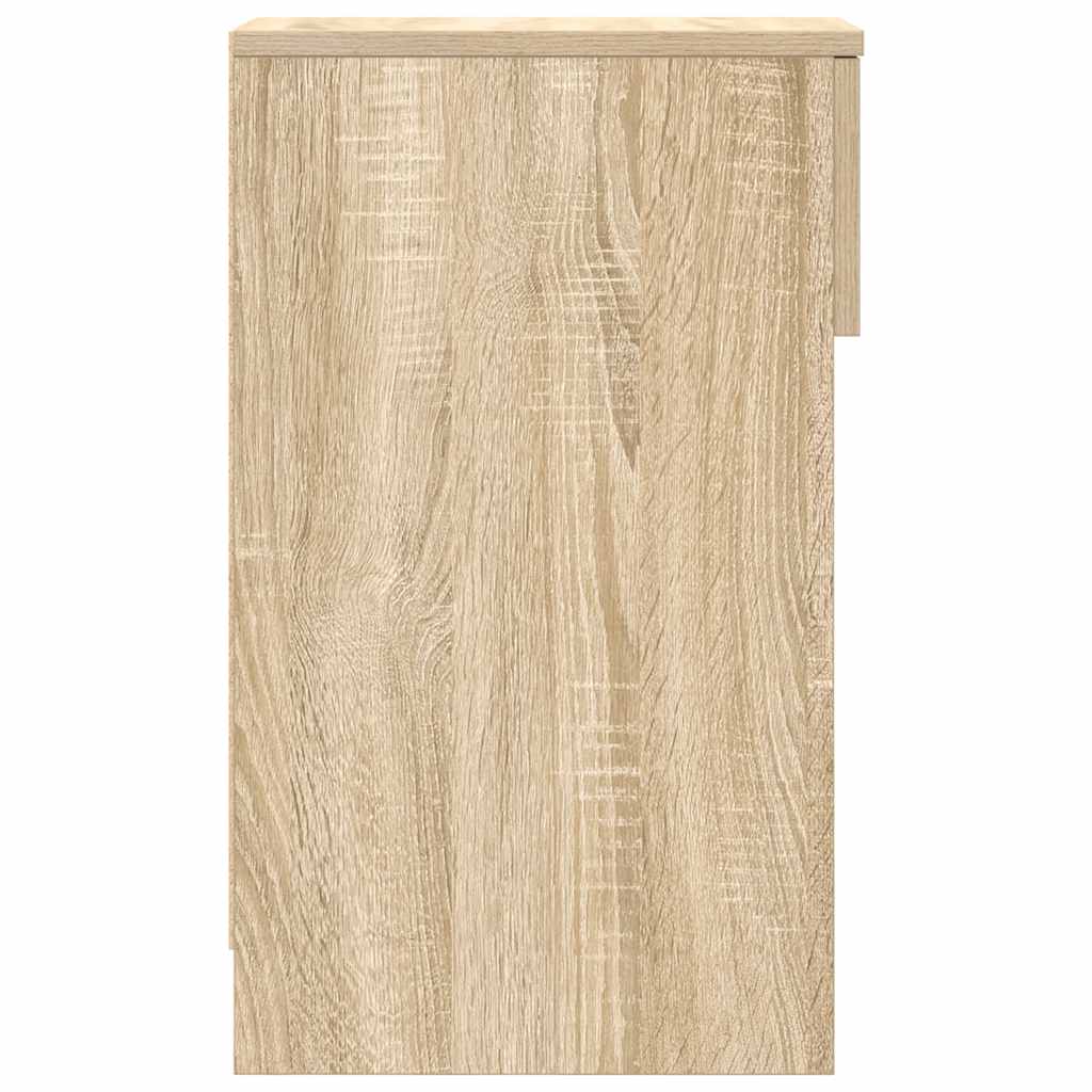 Table de chevet avec tiroir chêne sonoma 20x36x60 cm