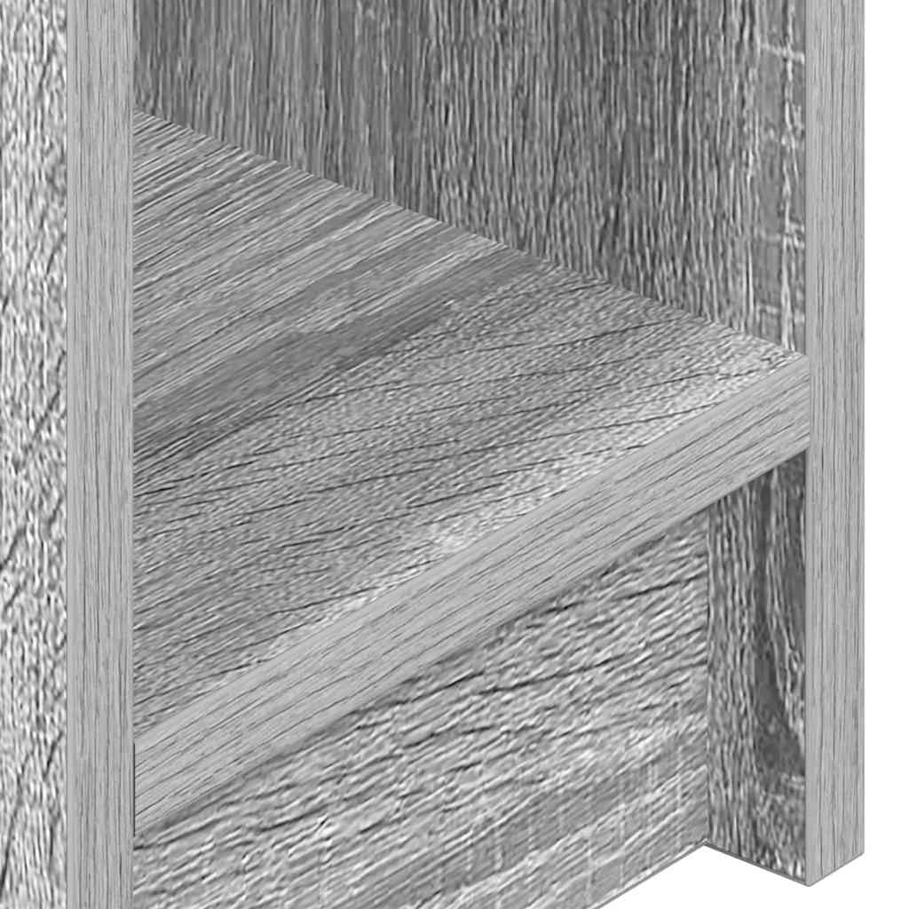 Tables de chevet avec tiroir 2 pcs sonoma gris 20x36x60 cm - XIOS