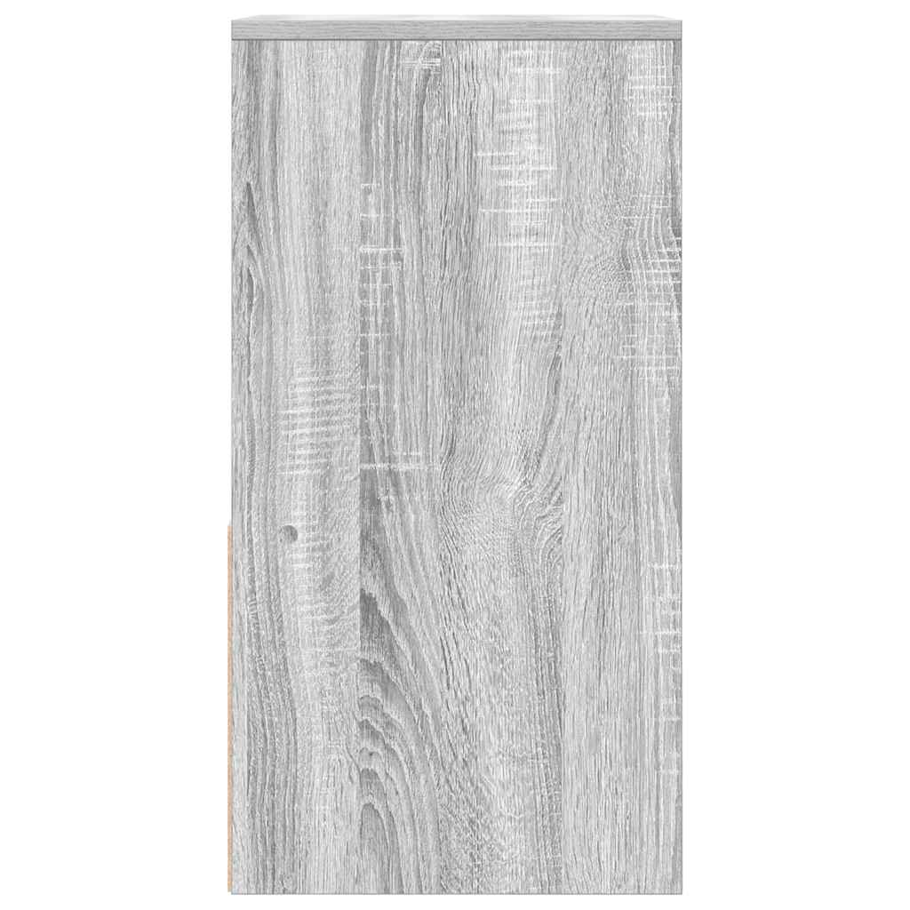 Tables de chevet avec tiroir 2 pcs sonoma gris 35x34x66,5 cm - XIOS