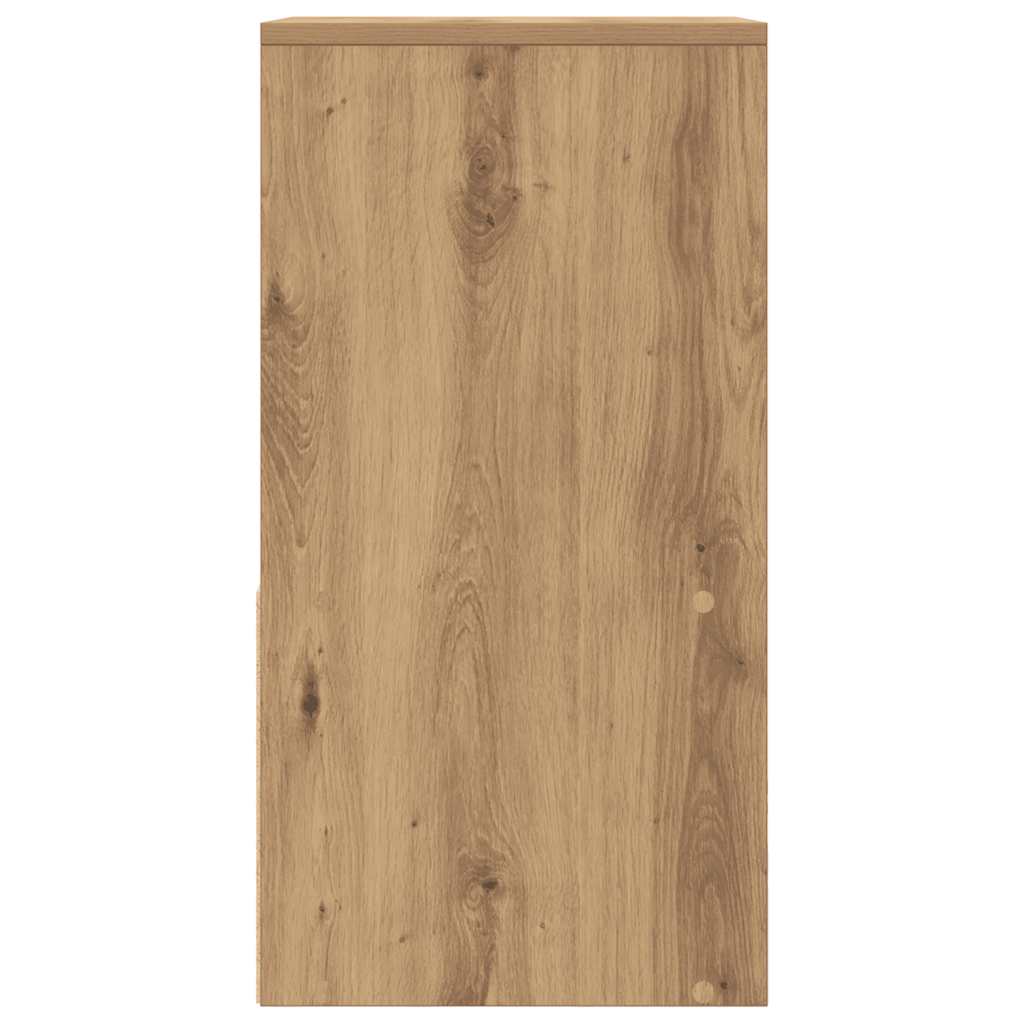 Tables de chevet avec tiroir 2 pcs chêne artisanal 35x34x66,5cm - XIOS