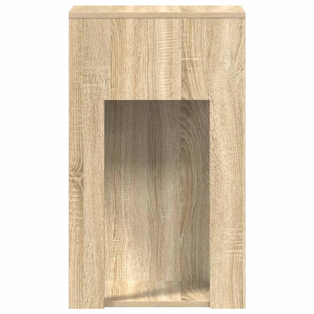 Support de tour d'ordinateur et tiroir chêne sonoma 30x44x74 cm - XIOS