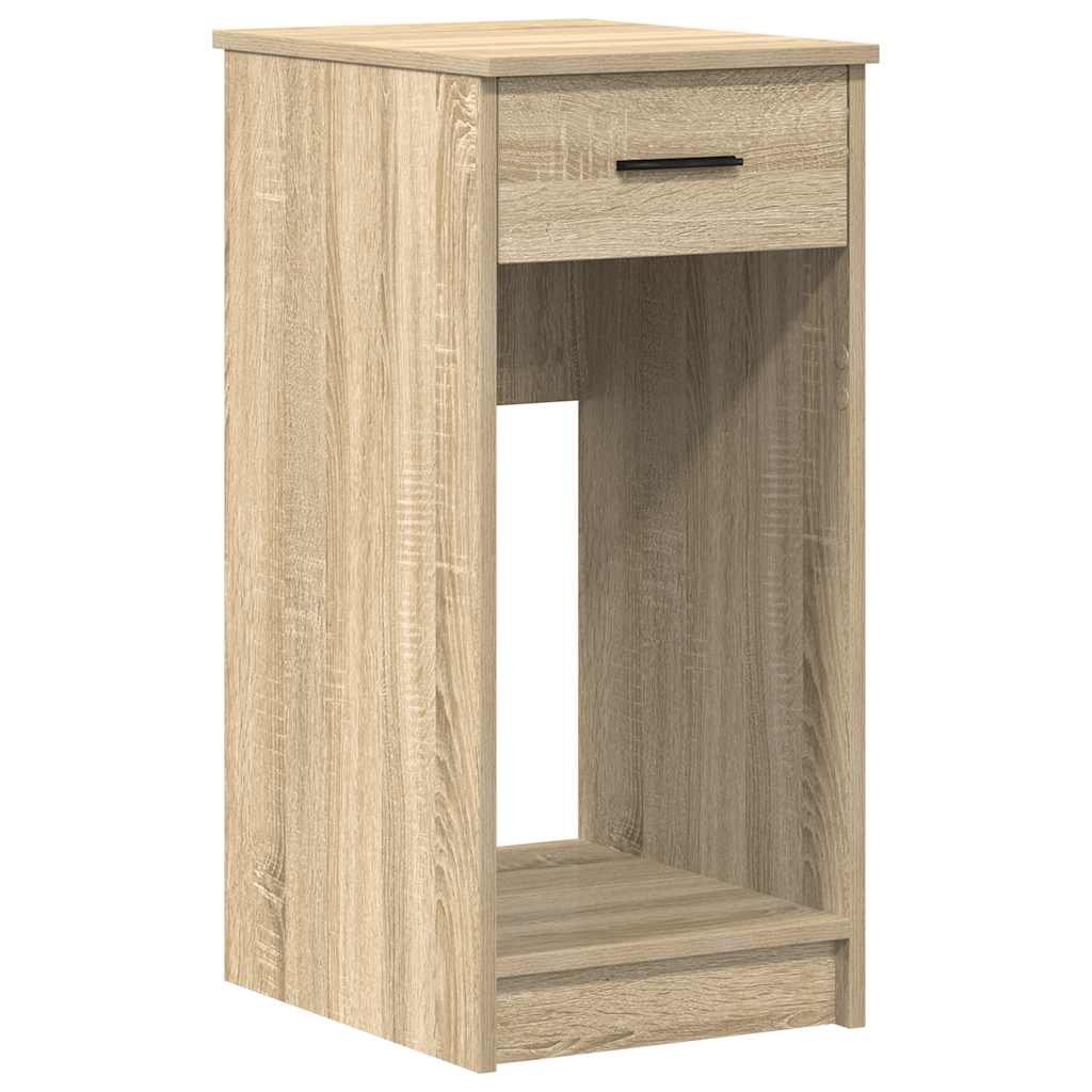 Support de tour d'ordinateur et tiroir chêne sonoma 35x45x77 cm - XIOS