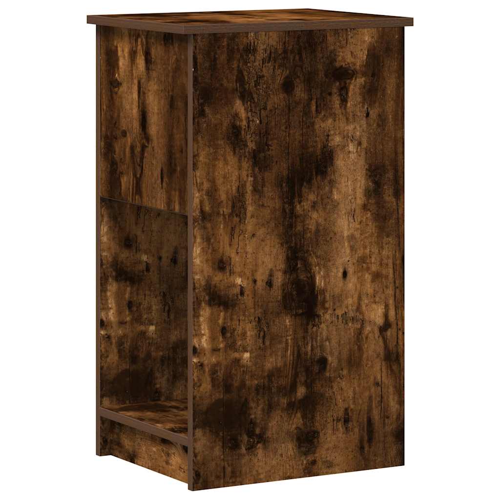 Support de tour d'ordinateur et tiroir chêne fumé 35x45x77 cm - XIOS