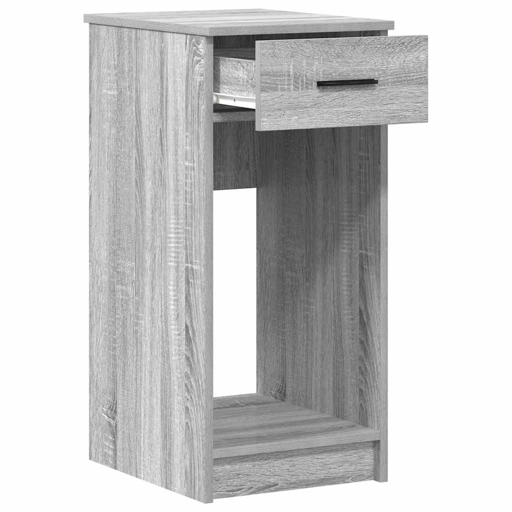 Support de tour d'ordinateur et tiroir sonoma gris 35x45x77 cm - XIOS