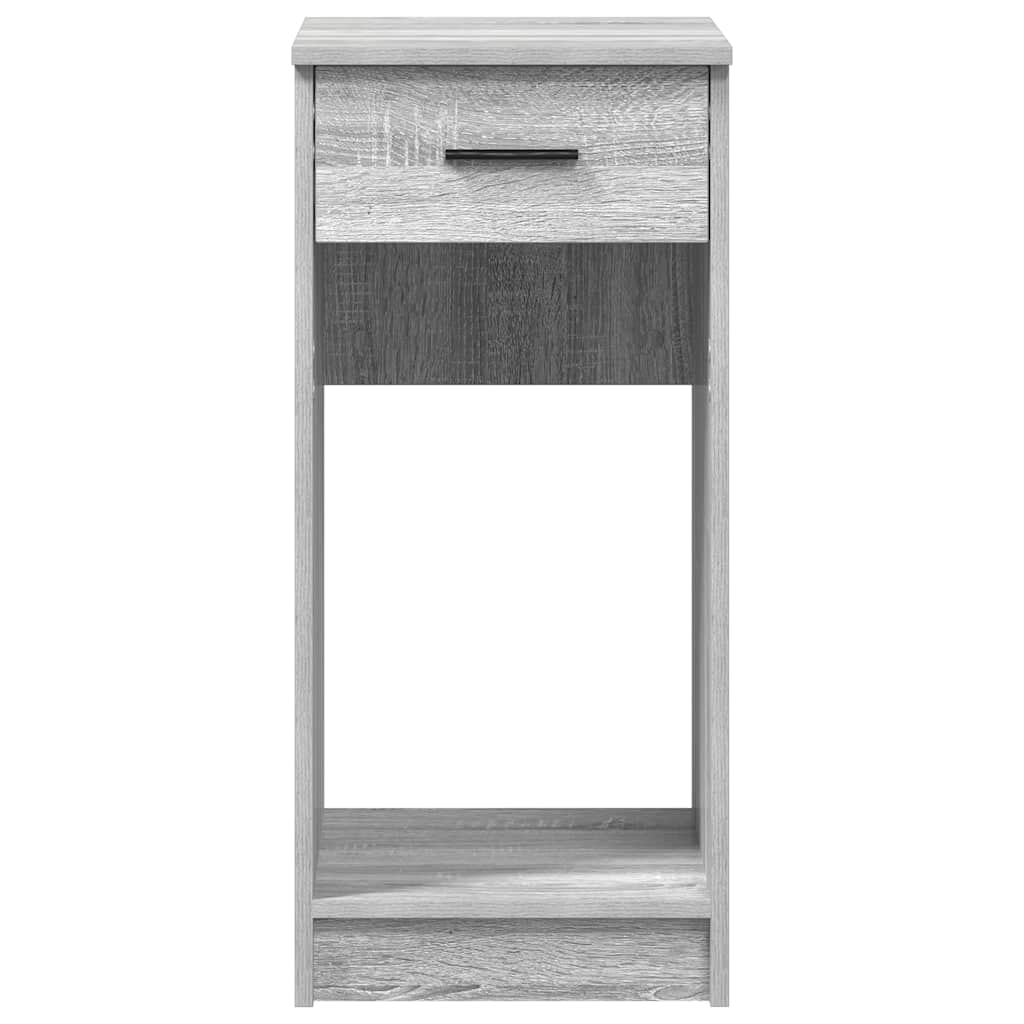 Support de tour d'ordinateur et tiroir sonoma gris 35x45x77 cm - XIOS