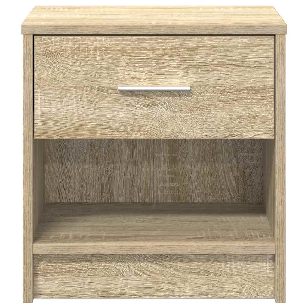 Tables de chevet 2 pcs avec tiroir Chêne Sonoma 39x28x41 cm - XIOS