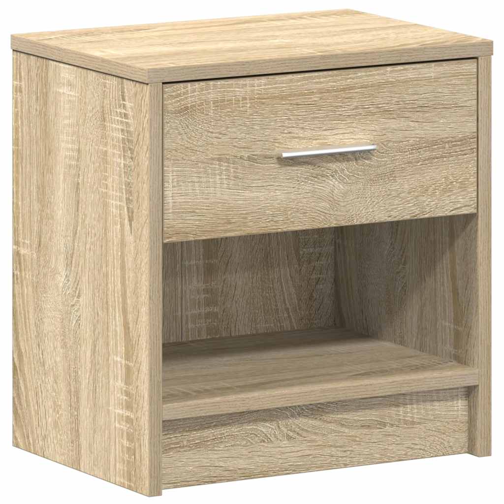 Tables de chevet 2 pcs avec tiroir Chêne Sonoma 39x28x41 cm - XIOS