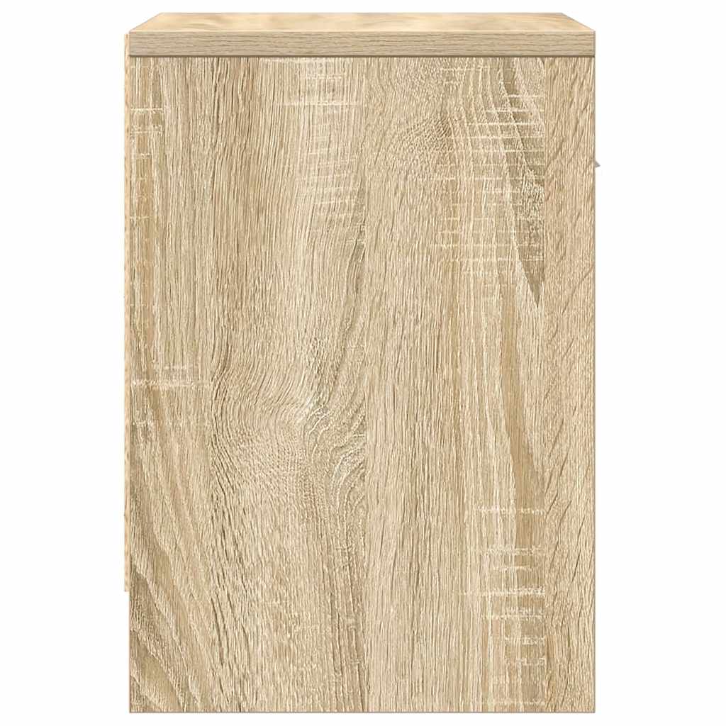 Tables de chevet 2 pcs avec tiroir Chêne Sonoma 39x28x41 cm - XIOS