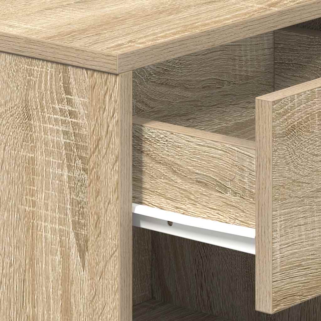 Tables de chevet 2 pcs avec tiroir Chêne Sonoma 39x28x41 cm - XIOS