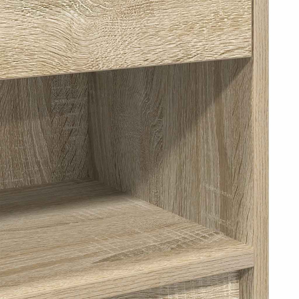 Tables de chevet 2 pcs avec tiroir Chêne Sonoma 39x28x41 cm - XIOS