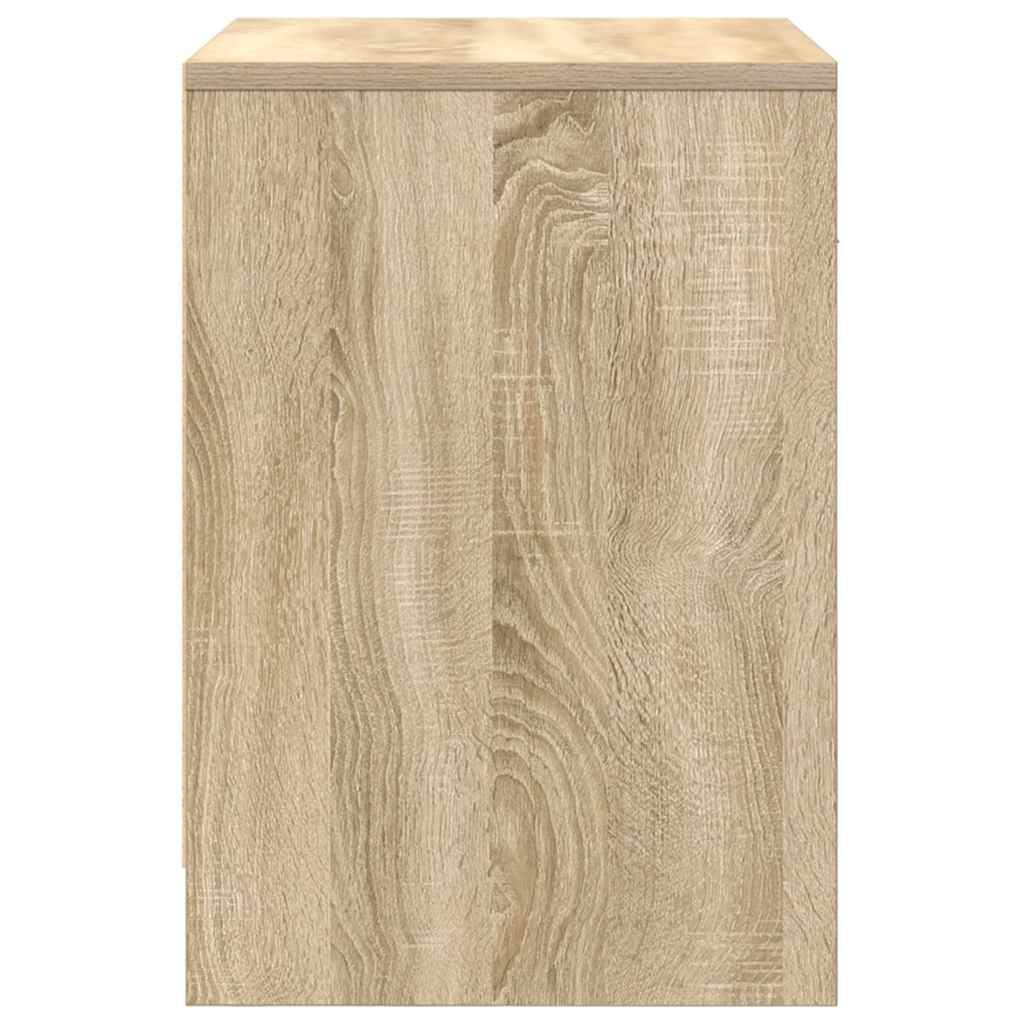 Tables de chevet 2 pcs avec tiroir Chêne Sonoma 40x34x50 cm - XIOS