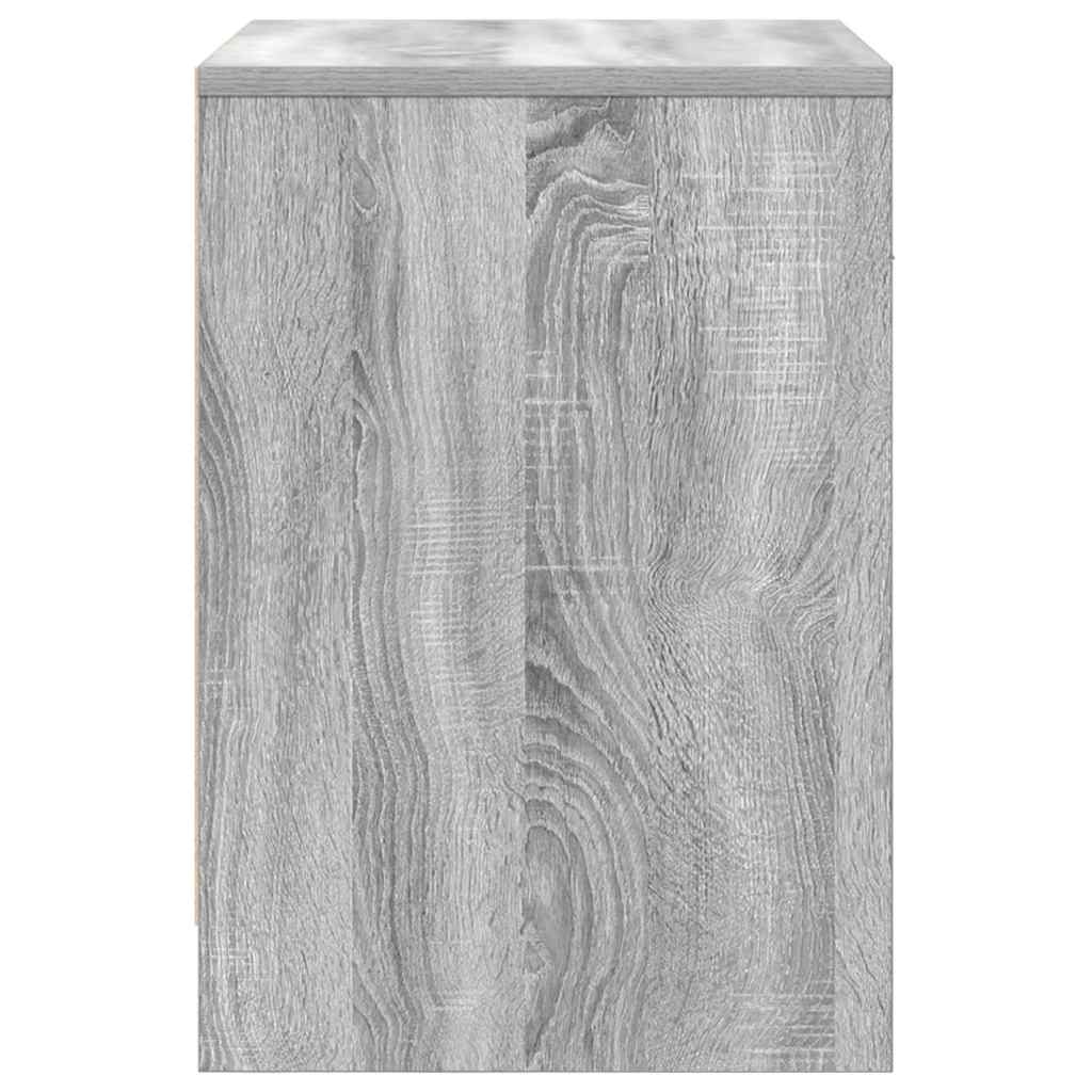 Tables de chevet 2 pcs avec tiroir Gris Sonoma 40x34x50 cm - XIOS