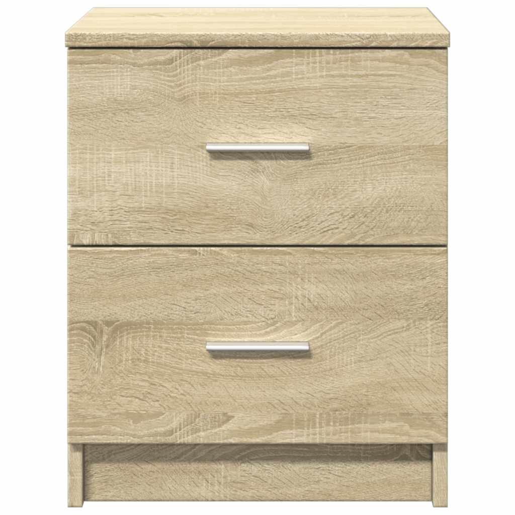 Tables de chevet 2 pcs avec 2 tiroirs Chêne Sonoma 40x36x50 cm - XIOS