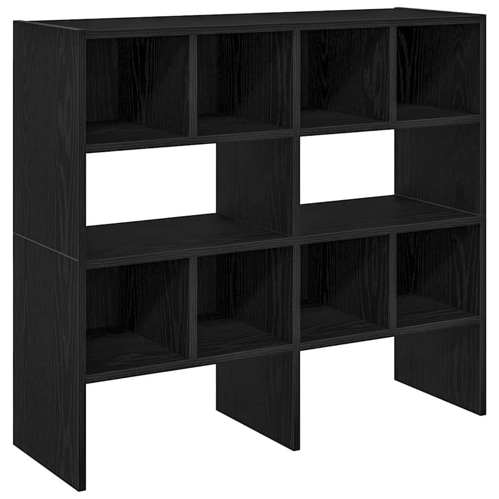 Étagères à chaussures empilables en chêne noir 89,5 x 30 x 40cm - XIOS