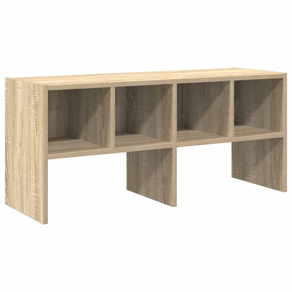 Étagère à chaussures empilable chêne sonoma 89,5x30x40 cm - XIOS