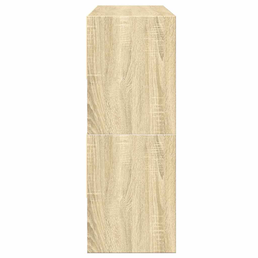 Étagères à chaussures 2 pcs empilable chêne sonoma 89,5x30x40cm - XIOS
