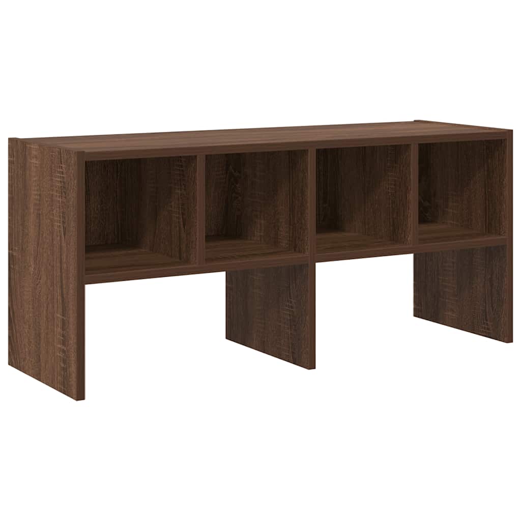Étagère à chaussures empilable chêne marron 89,5x30x40 cm - XIOS