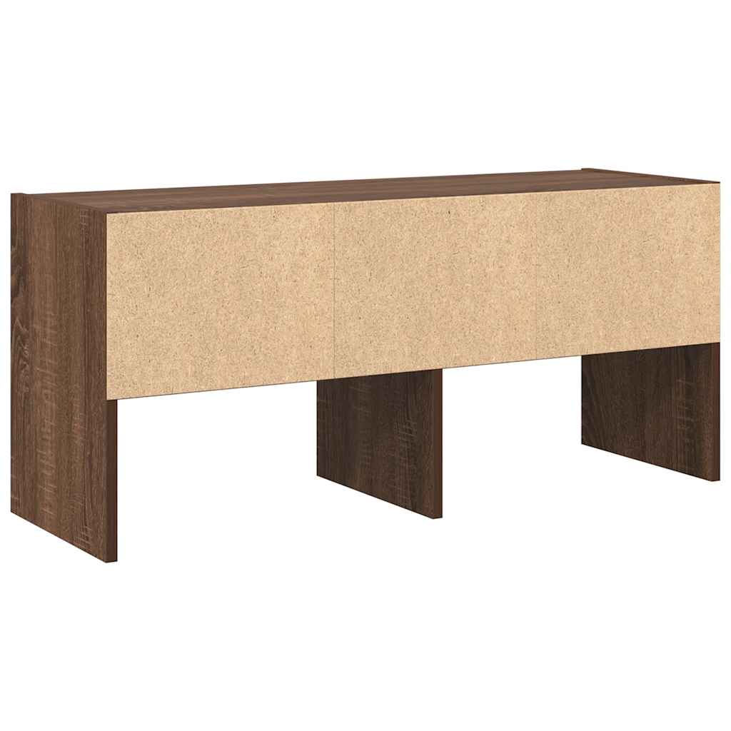 Étagère à chaussures empilable chêne marron 89,5x30x40 cm - XIOS