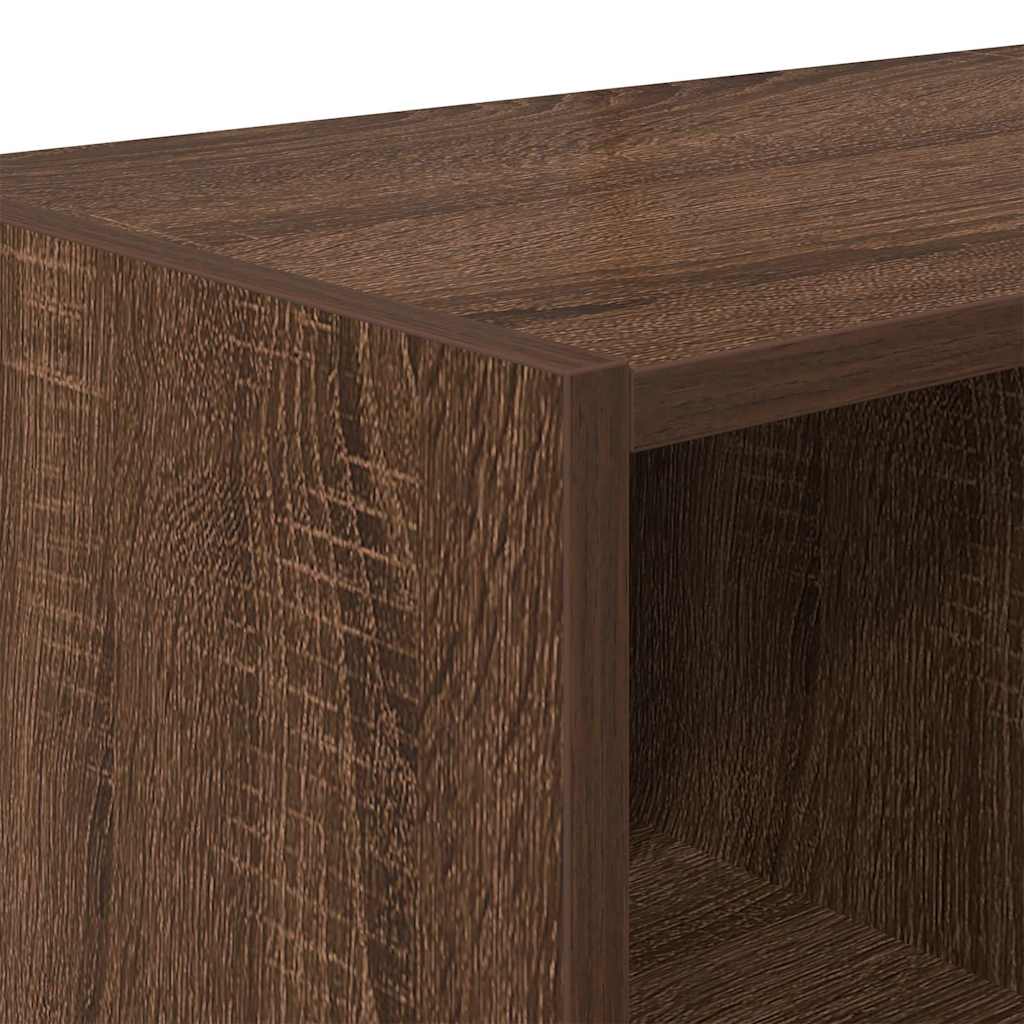 Étagère à chaussures empilable chêne marron 89,5x30x40 cm - XIOS