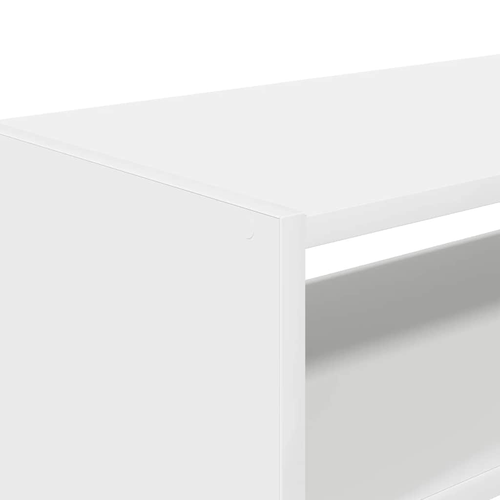 Étagères à chaussures 2 pcs empilable blanc 60x30x30,5 cm - XIOS