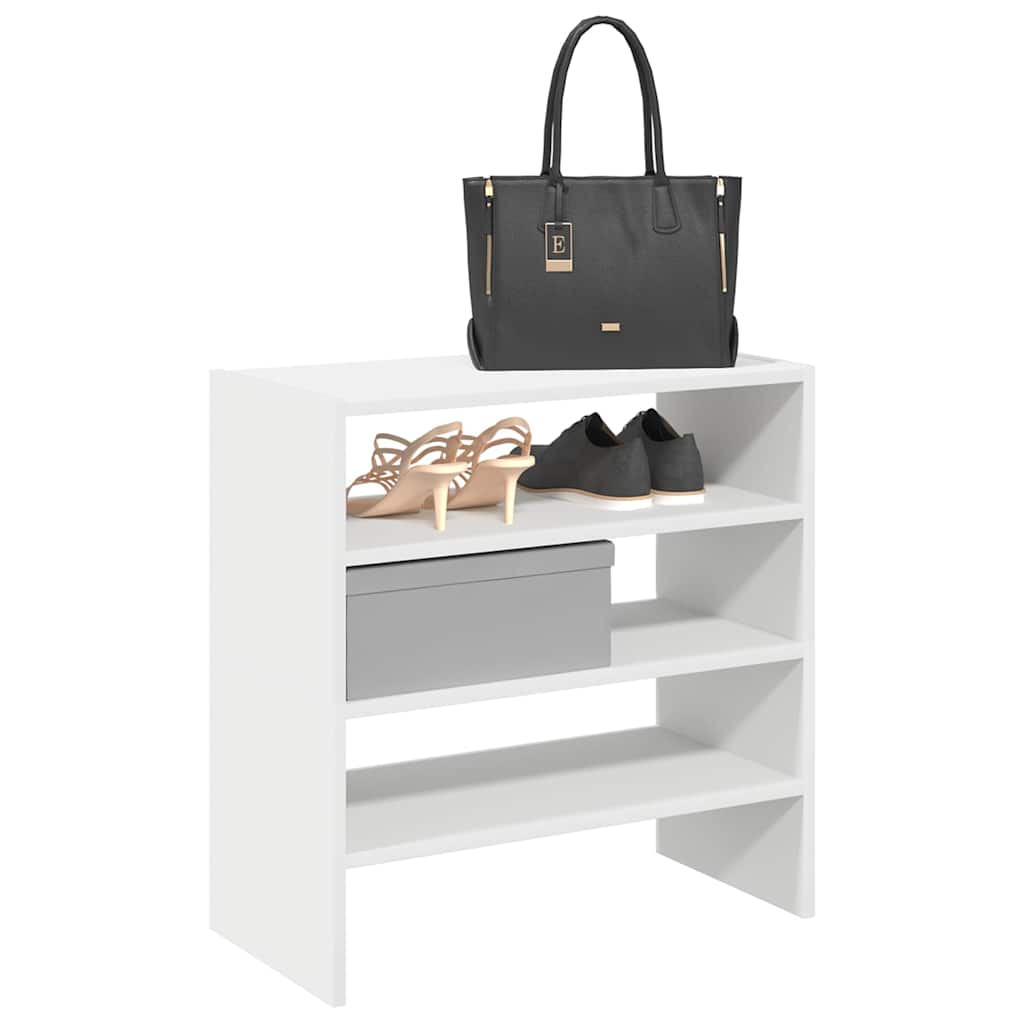 Étagères à chaussures 2 pcs empilable blanc 60x30x30,5 cm - XIOS