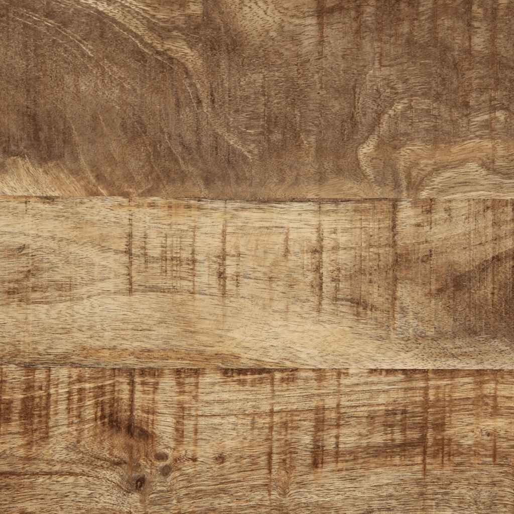 Table basse 70x50x38 cm bois de manguier massif brut - XIOS