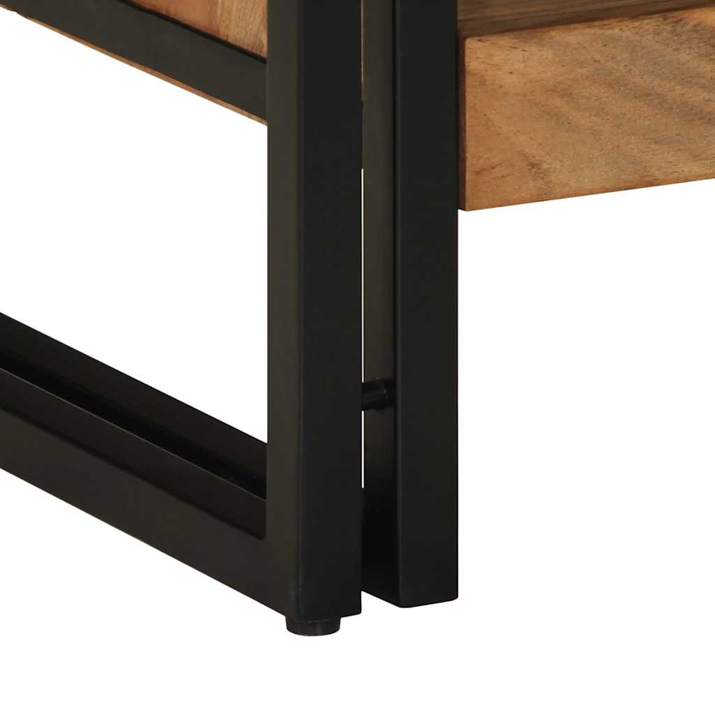 Table basse 70x50x38 cm bois massif acacia - XIOS